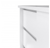Komoda SIMPLICITY 207, Biely lesk