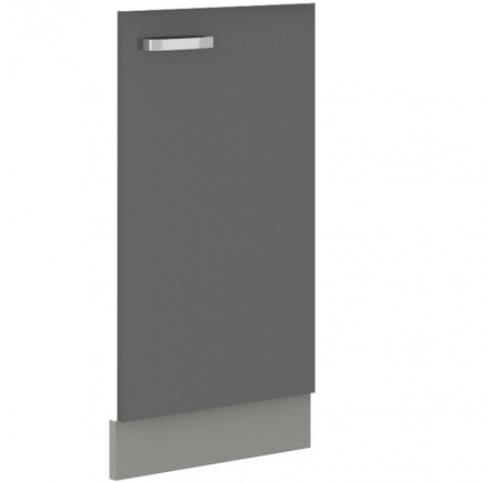 Kuchynské dvierka Garid ZM 713x446 sivý lesk/sivá
