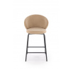 Barová stolička H121, Béžová/Čierna