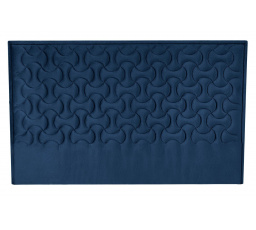 Posteľ MODULO W2 160 - Čelo postele, Tmavomodrý Monolith 77
