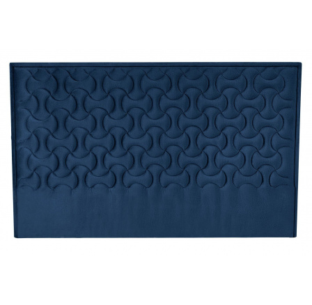 Posteľ MODULO W2 160 - Čelo postele, Tmavomodrý Monolith 77