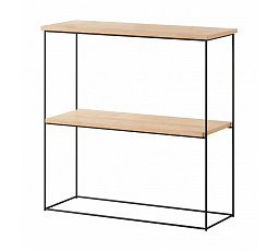 Konzola Toni Čierna+Dub Lancelot