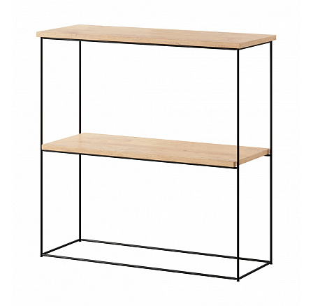 Konzola Toni Čierna+Dub Lancelot