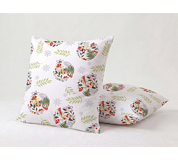 Poťah flanel Stella green 40x40 cm