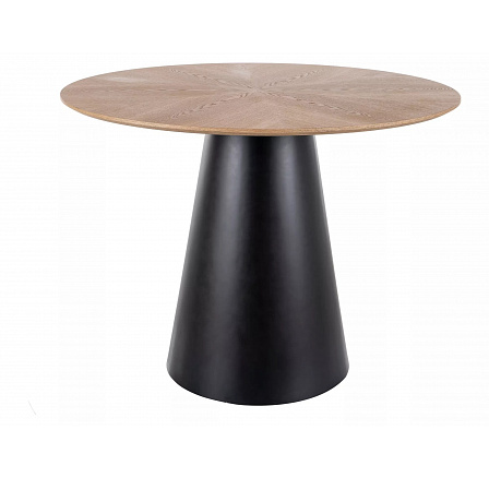 Jedálenský stôl ANGEL 100, Dub/Čierna