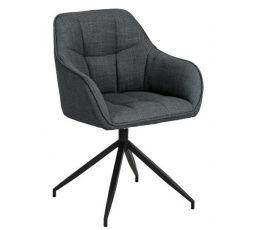 Stolička Brenda tmavošedá