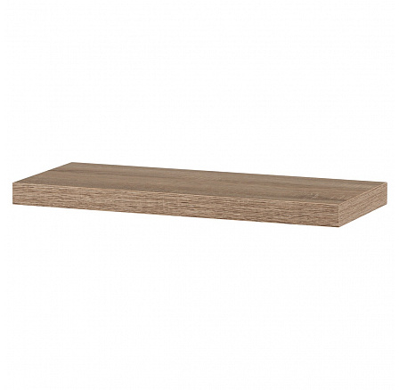 Nástenná polica 60 cm, MDF, 3D dekor dub sonoma, balené v ochrannej fólii
