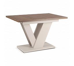 Stôl CLARK Rozkladací 120–160 cm Orech/Kašmír