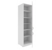 Kuchynská skriňa STILO - 60 DK-210 2F, Biela/Biela