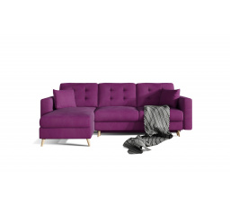 Rohová pohovka ASTRA , AsgL_20, Mat Velvet 68