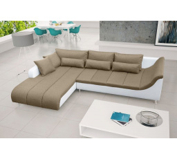 Rohová sedacia súprava Alex L sv.hnedá