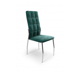 Jedálenská stolička K416, zelený zamat