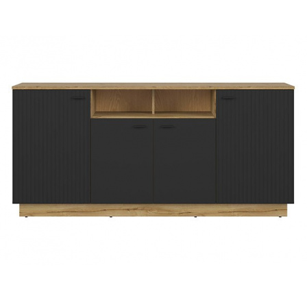 ZENDA KOM4D dub waterford/čierna