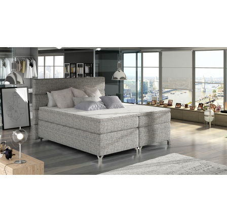 Posteľ Boxspring AMADEO 140X200 Berlín 01