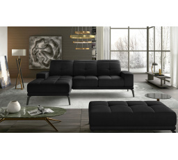 Rohová sedačka Torrense + Taburet Mat Velvet 99 140x215 Ľavý