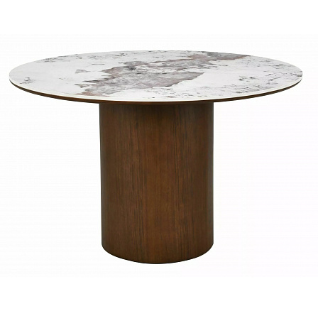 STÔL RONDO BIELY PANDORO / ORECH FI 120 STÔL RONDO BIELY PANDORO / ORECH FI 120