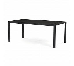 Zahradní stůl 180x90cm, hliník, polywood, šedá, AZT-C1211 GREY