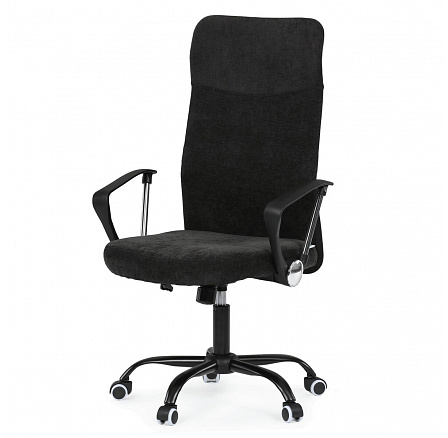 Kancelářská židle, houpací mechanismus, černá látka, KA-W3109 BK Kancelářská židle, houpací mechanismus, černá látka, KA-W3109 BK