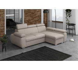 Rohová sedacia súprava Bodie pravá béžová