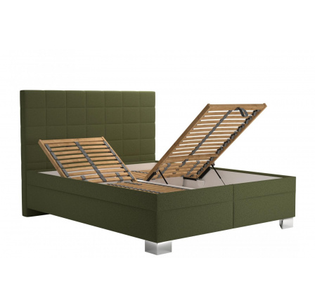 Posteľ Villy 160x200 zelená