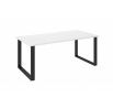 Jedálenský stôl INDIGO 90x185, Biely