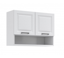 Kuchynská horná skrinka IRMA KL100-2D+P, Biela matná