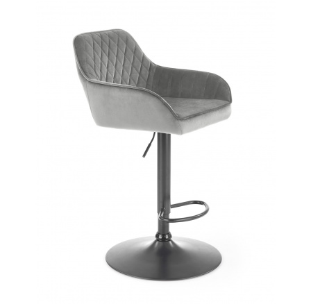 Barová stolička H103, jaseňovo sivá