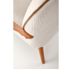 Kreslo PASTORE, svetlo béžová farba