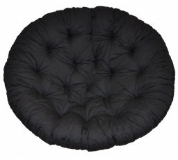 Vankúš pre kreslo papasan 115 cm čierny keper