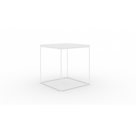 Stolík konferenčný Adina Biela+Biely Lesk