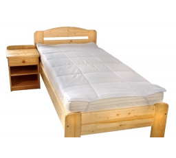 Matracový chránič Luxus plus prešitý s výplňou z dutého vlákna 140x200