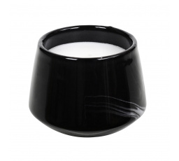 Vonná sviečka Marble S čierna