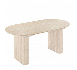 Stôl OVAL Rozkladací 180-220 cm Travertín
