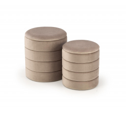 Sada 2 taburetov PACHO, béžová