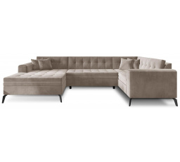 Sedacia súprava v tvare U MONTEZ, Sola 18 Ľavá