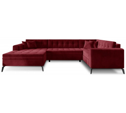 Sedacia súprava v tvare U MONTEZ, Loco 25 ľavá