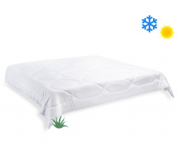 Francúzska prikrývka Aloe Vera celoročná 240x200cm 1440g