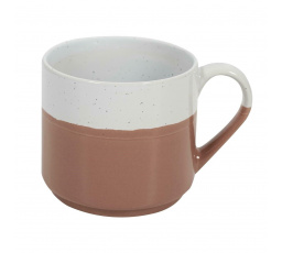 Hrnček Jumelle ružový 330 ml