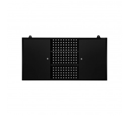 Skrinka na náradie, závesná BEN, 1200 x 600 x 200 mm, All Black: čierna