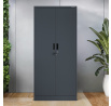 Kovová skriňa JANA Compact 1750 x 800 x 400 mm, antracitová