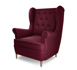 Kreslo AROS 1F, Poťah: Mat Velvet 68