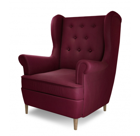 Kreslo AROS 1F, Poťah: Mat Velvet 68