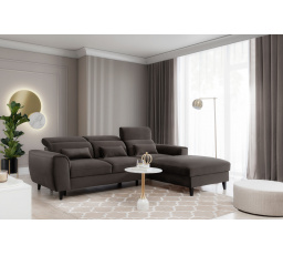 Rohová sedacia súprava Foble, Velvetmat 22 Pravá