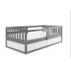 Detská posteľ SMART bez matraca, Grafit