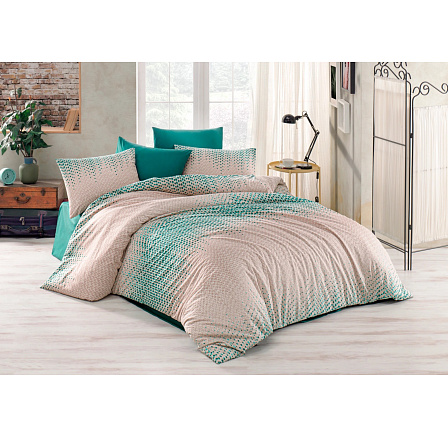 Bavlnený obliečka na vankúš Gradace green 50x50