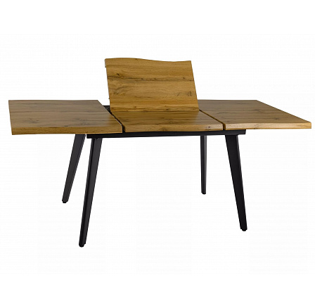 Jedálenský stôl FRESNO 150, Dub Artisan/Čierny rám