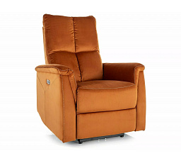 Rozkladacie kreslo NEPTUN VELVET, Škoricová Bluvel 4215