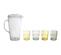 Sada Soleil džbán a 4 poháre
