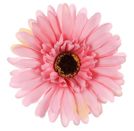 Gerbera - umělý květ, růžový, cena za balení (12 ks)