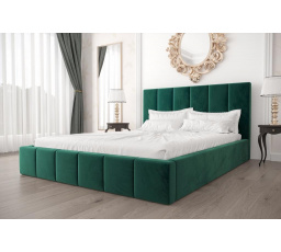 Posteľ RADO - 180x200, Kovová na plynových zdvihákoch